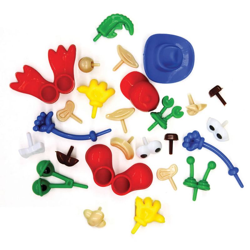 Creativity Street® Modeling Dough and Clay Body Parts Accessories