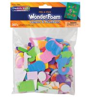 Creativity Street® WonderFoam® Peel & Stick Letters & Numbers