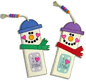 Snowman Bookmarks Projects