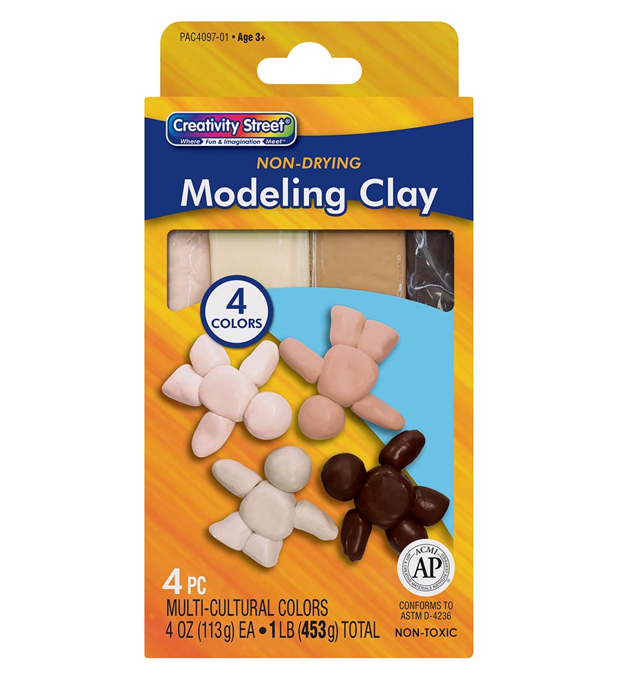 Assorted Neon Chenillekraft Creativity Street Modeling Clay 4091 